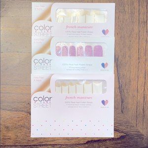 3 Color Street Nail Sets